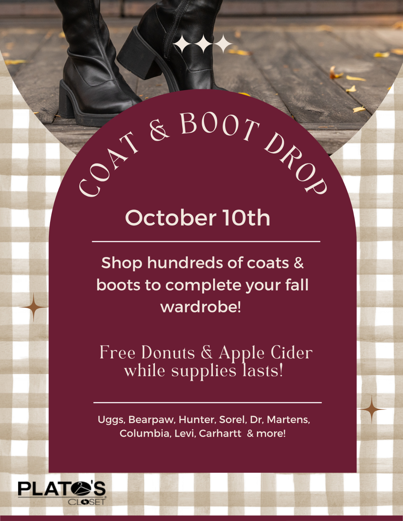 Coat & Boot Event